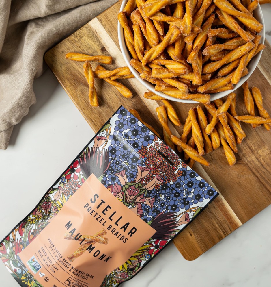 Stellar Pretzel Braids - Maui Monk - 5oz (PACK OF 3)