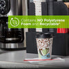 Quality Dixie PerfecTouch 12 oz. Insulated Paper Hot Coffee Cup by GP PRO (Georgia-Pacific), Coffee Haze, 5342CDSBP, 160 Cups Per Case, Coffee Haze Design