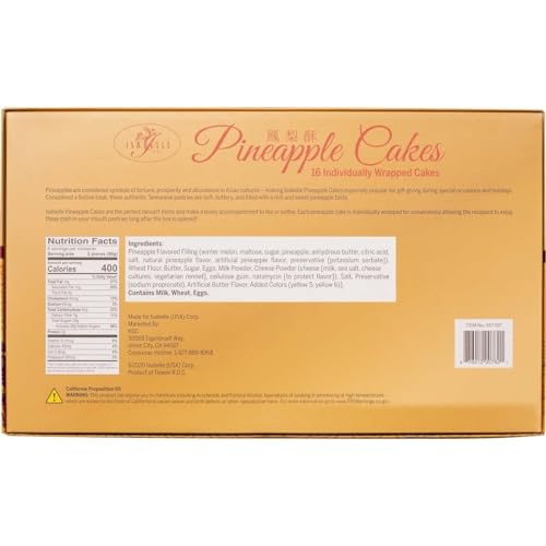 Quality Isabelle Pineapple Mini Cakes, 1.7 Ounce (16 Count) - Shop Today