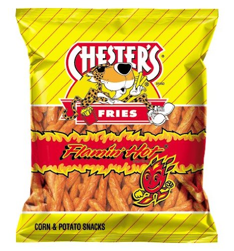 Premium Chester's Fries Flamin' Hot Big Grab 64/1.75 oz - Best Price Guaranteed