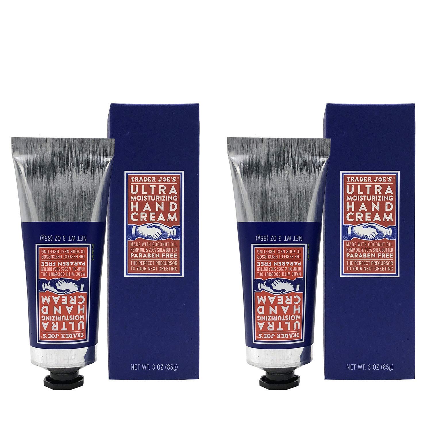Organic Trader Joe's Ultra Moisturizing Hand CREAM - 20% Pure Shea BUTTER Enriched with HEMP Seed OIL & COCONUT