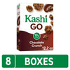 Quality Kashi GO Cold Breakfast Cereal, Fiber Cereal, Vegan Protein, Chocolate Crunch (8 Boxes)