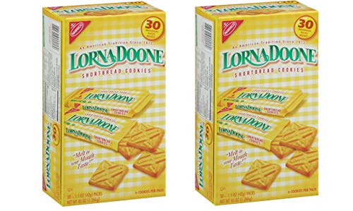 Quality Lorna Doone-Shortbread Cookies, 1.50z Pack, 30 Count(Pack of 2)