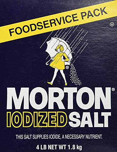 Premium Morton Iodized Table Salt - 4lb. Box - Best Price Guaranteed