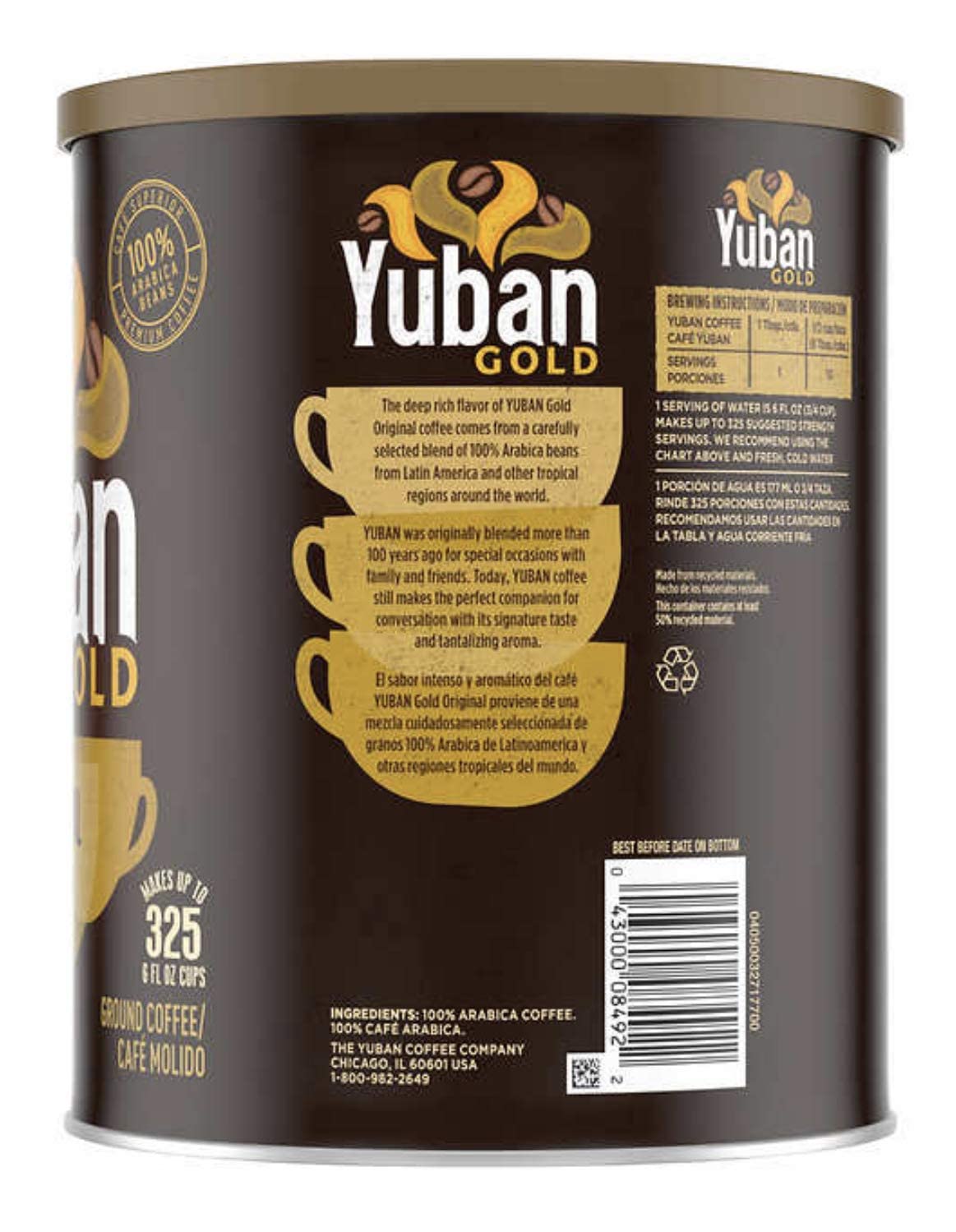 Quality Yuban Coffee, Original, Medium Roast, 46 Ounce - Best Price Guaranteed