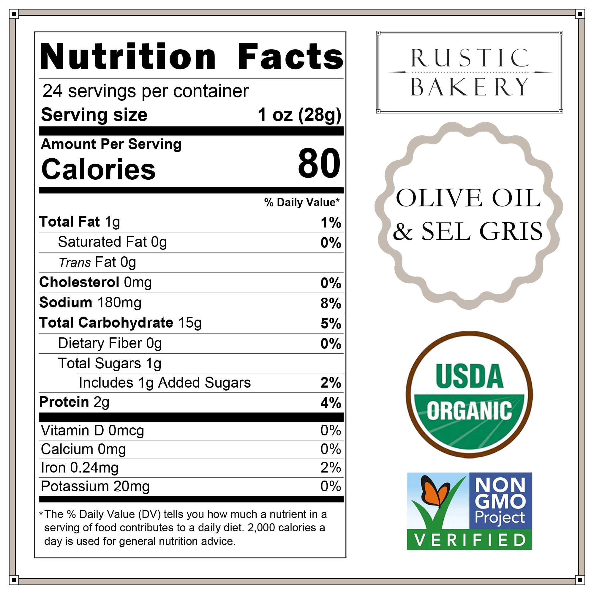 Premium Rustic Bakery Handmade Sourdough Flatbread Cracker Bites - Crackers for Cheese Platter, Snacking, or Charcuterie Crackers - Made in California - Pack of 4-6 Oz Bags
