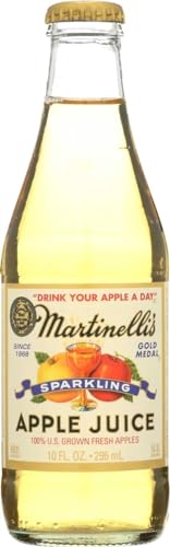 Premium Martinelli's Sparkling Apple Juice, 10 Ounce (Pack of 12)