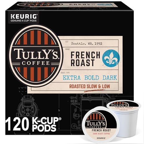 Premium Tully's Coffee House Blend, K-Cup for Keurig Brewers