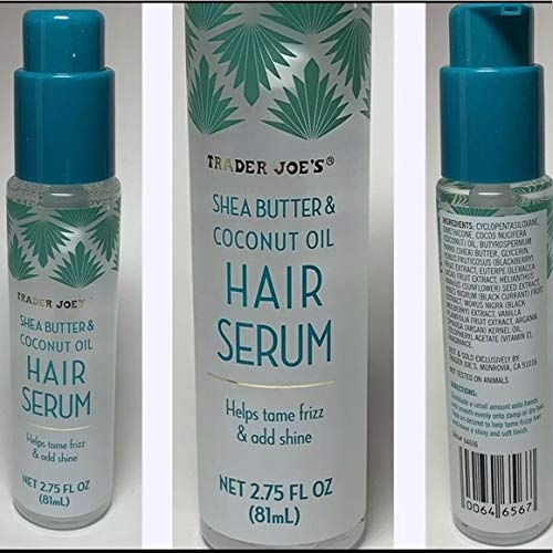 Natural Trader Joe's Shea Butter & Coconut Oil Hair Serum - Best Price Guaranteed