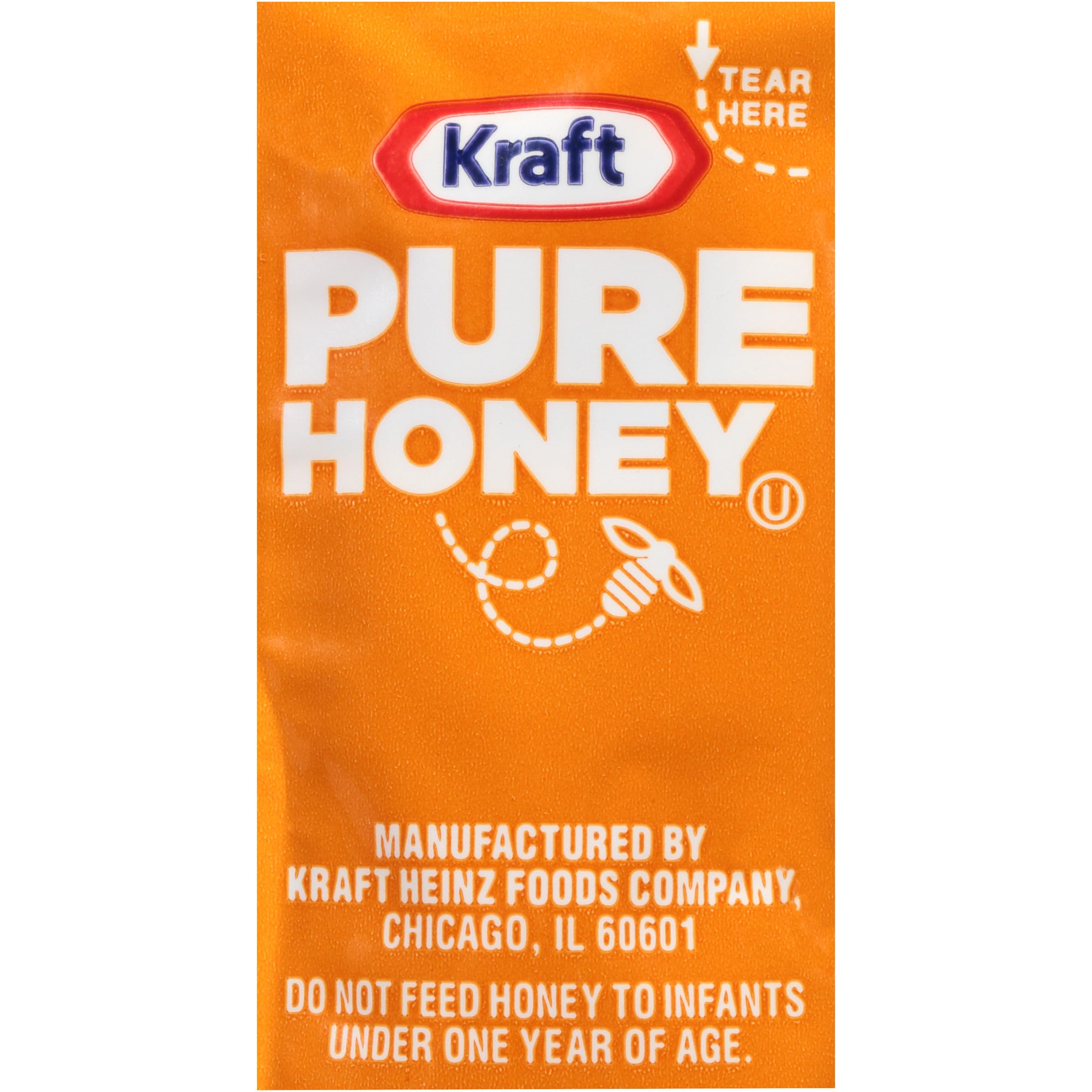 Premium Kraft Honey Single Serve Packets, 9 g Packets (Pack of 204)
