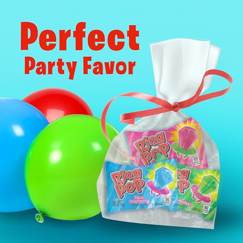 Quality Ring Pop Individually Wrapped Bulk Lollipop- Variety Party Pack