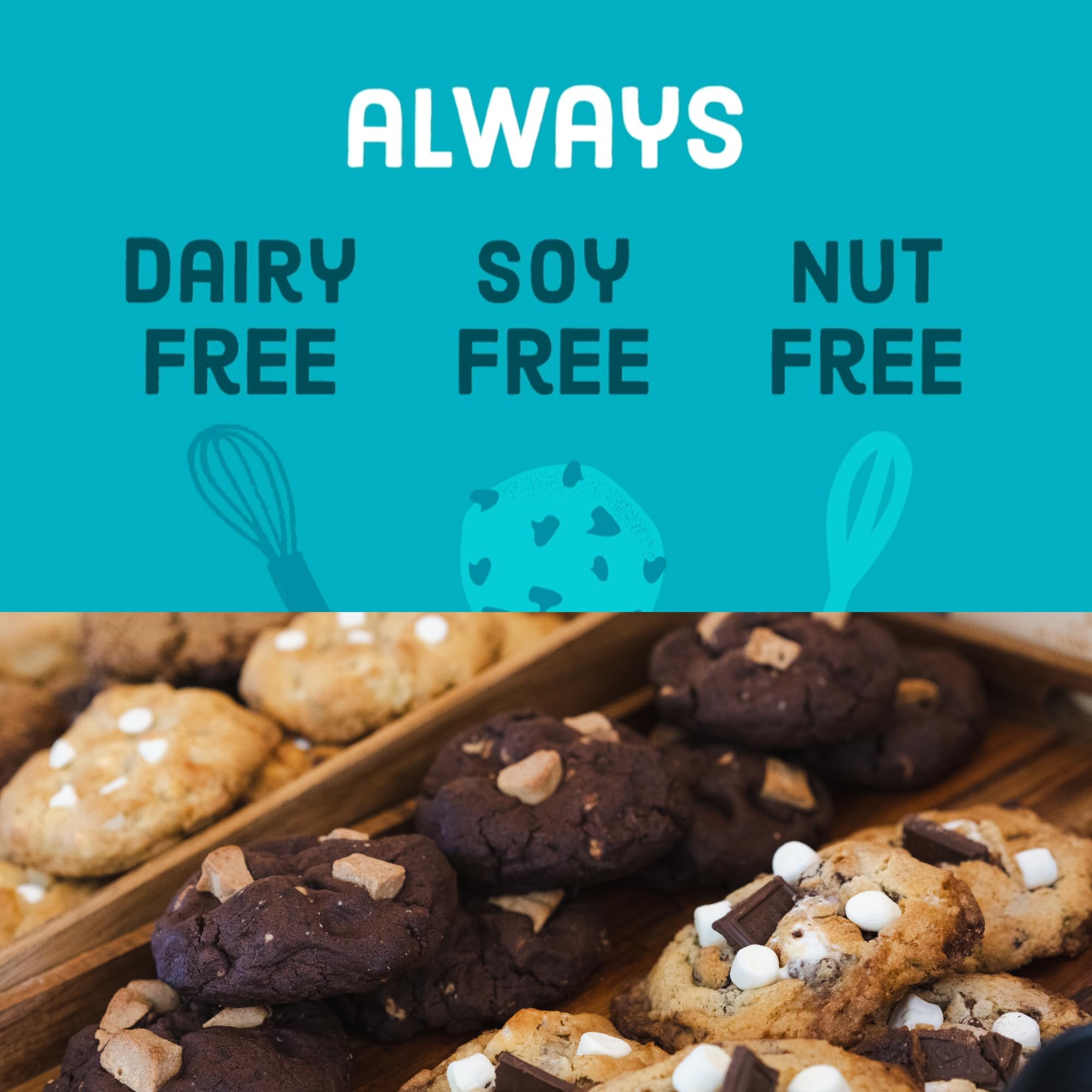 Quality Enjoy Life Baking Dark Chocolate Morsels, Dairy Free Chocolate Chips, Soy Free, Nut Free, Non GMO, Gluten Free, Vegan Chocolate Chips, Bulk Chocolate 12 Bags (9 oz)