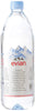 Quality evian Natural Spring Water (One Case of 12 Individual Bottles, Each Bottle is 1 Liter) Naturally Filtered Spring Water in Large Bottles