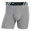 Premium Champion Men's Boxer Briefs All Day Comfort No Ride Up Double Dry X-Temp 4 Pack