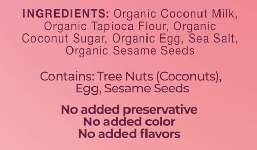 Premium Ava Organics - Coconut Crispy Rollers (Pack of 2) Original Family Size 14.1 oz bags 28.2 Ounce