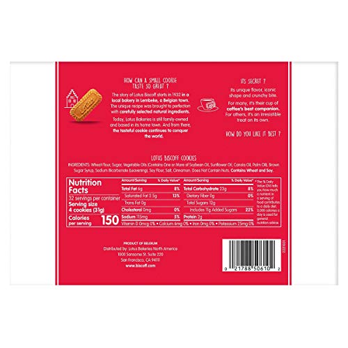 Quality Lotus Biscoff Four Family Packs in One Box, 35.2 (pack of 2)