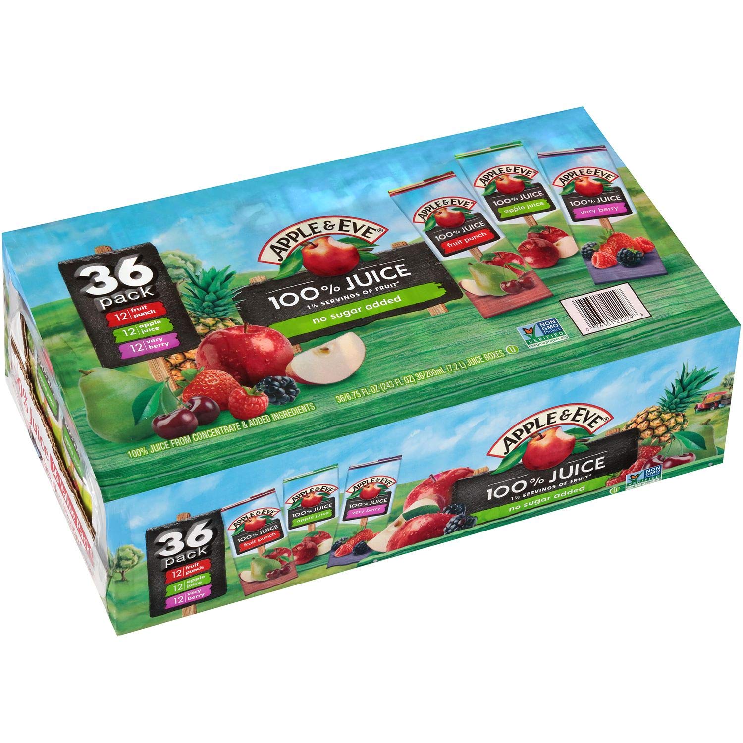 Quality Apple & Eve Juice Box Variety - 36/6.75 oz. (2 Pack)