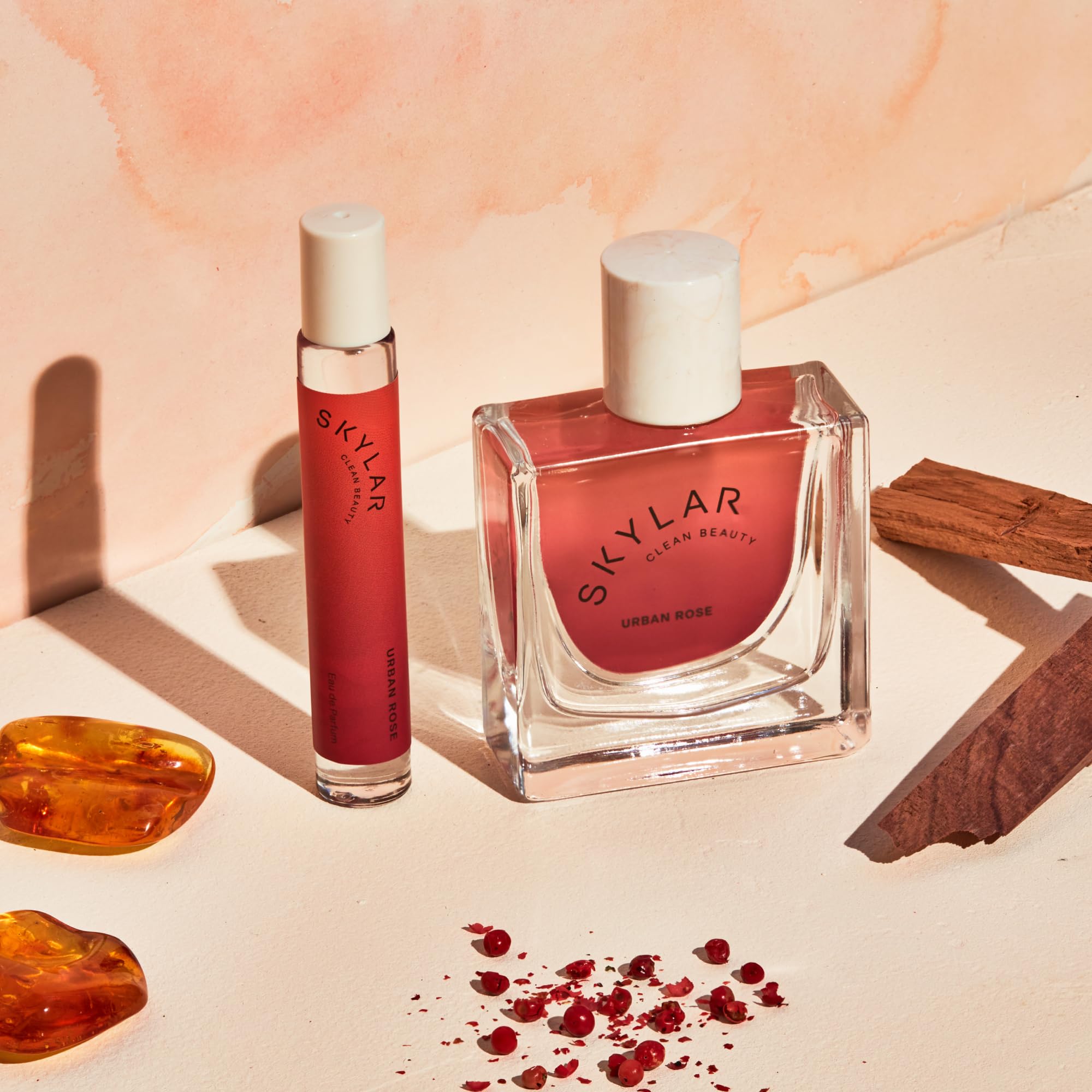 Quality Skylar Urban Rose Eau de Parfum - Hypoallergenic & Clean Perfume for Women & Men, Vegan & Safe for Sensitive Skin - Spicy Floral Perfume with Notes of Pink Pepper, Amber & Rosewood - 50mL /1.7 Fl oz