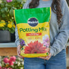 Quality Miracle-Gro Potting Mix, For Container Plants, Flowers, Vegetables, Shrubs, Annuals, Perennials, Feeds up to 6 Months, 8 qt., 2-Pack