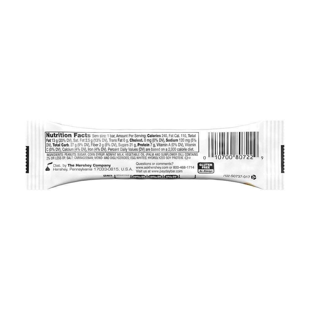 Premium PayDay Bars, Peanut, 1.85 Ounce (Pack of 24) - Shop Today