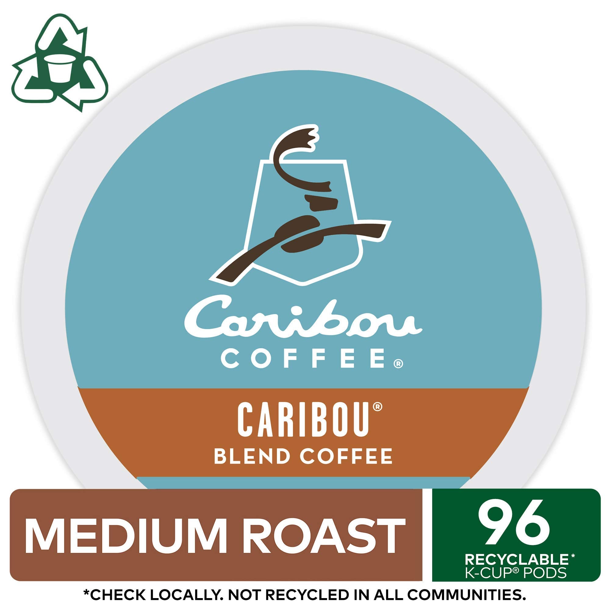 Premium Caribou Coffee, Single Serve Coffee K-Cup Pod - Limited Time Offer