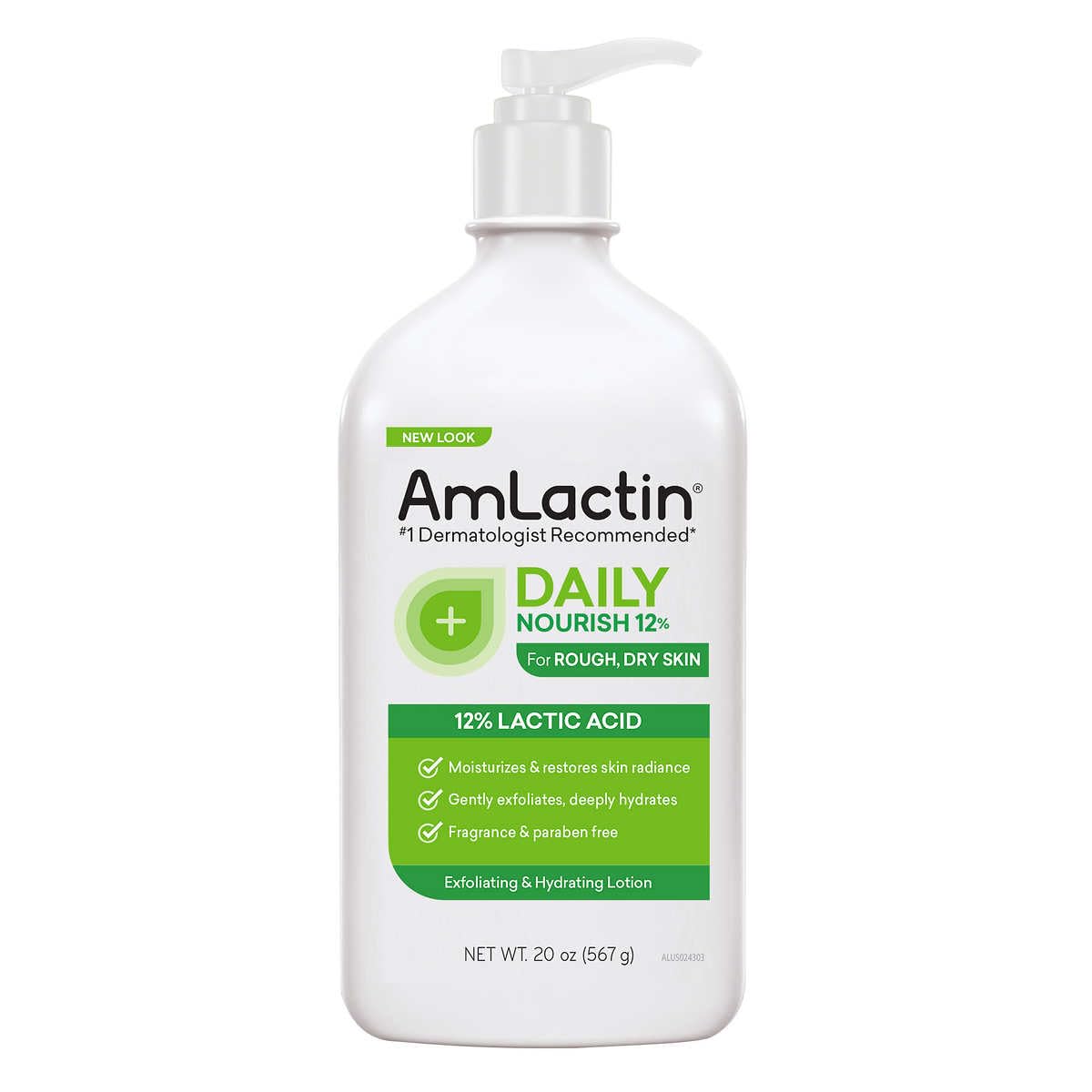 Quality AmLactin Daily Moisturizing Lotion for Rough Dry Skin, 20 oz