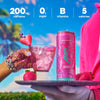 Premium Alani Nu PINK SLUSH Sugar Free, Low Calorie Energy Drinks, 200mg Caffeine, Biotin B Vitamins, Zero Sugar, 10 Calories, 12 Fl Oz Cans, 24 Pack