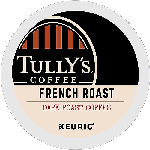Quality Tully's Coffee French Roast, Keurig Single-Serve K-Cup Pods, Dark Roast, 96 Count