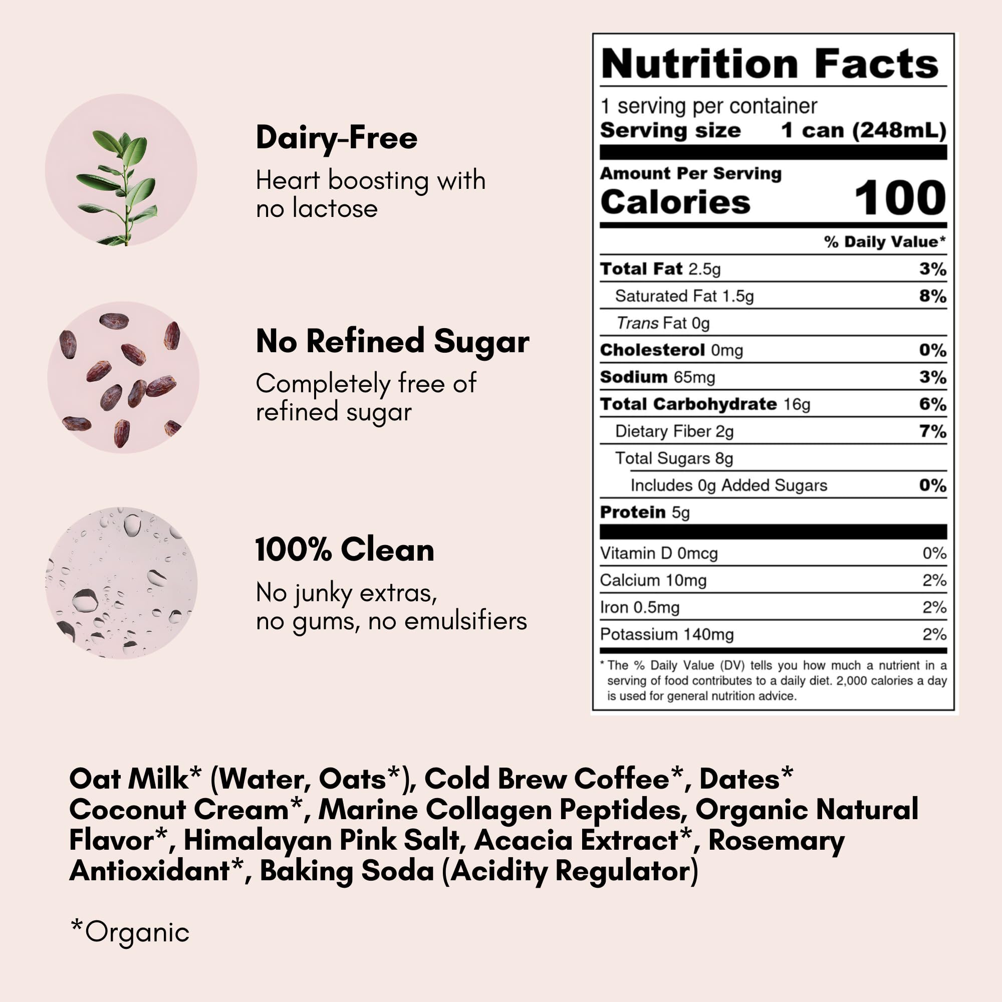 Quality Pop & Bottle Vanilla Oat Milk Latte Flavors - Free Shipping Available