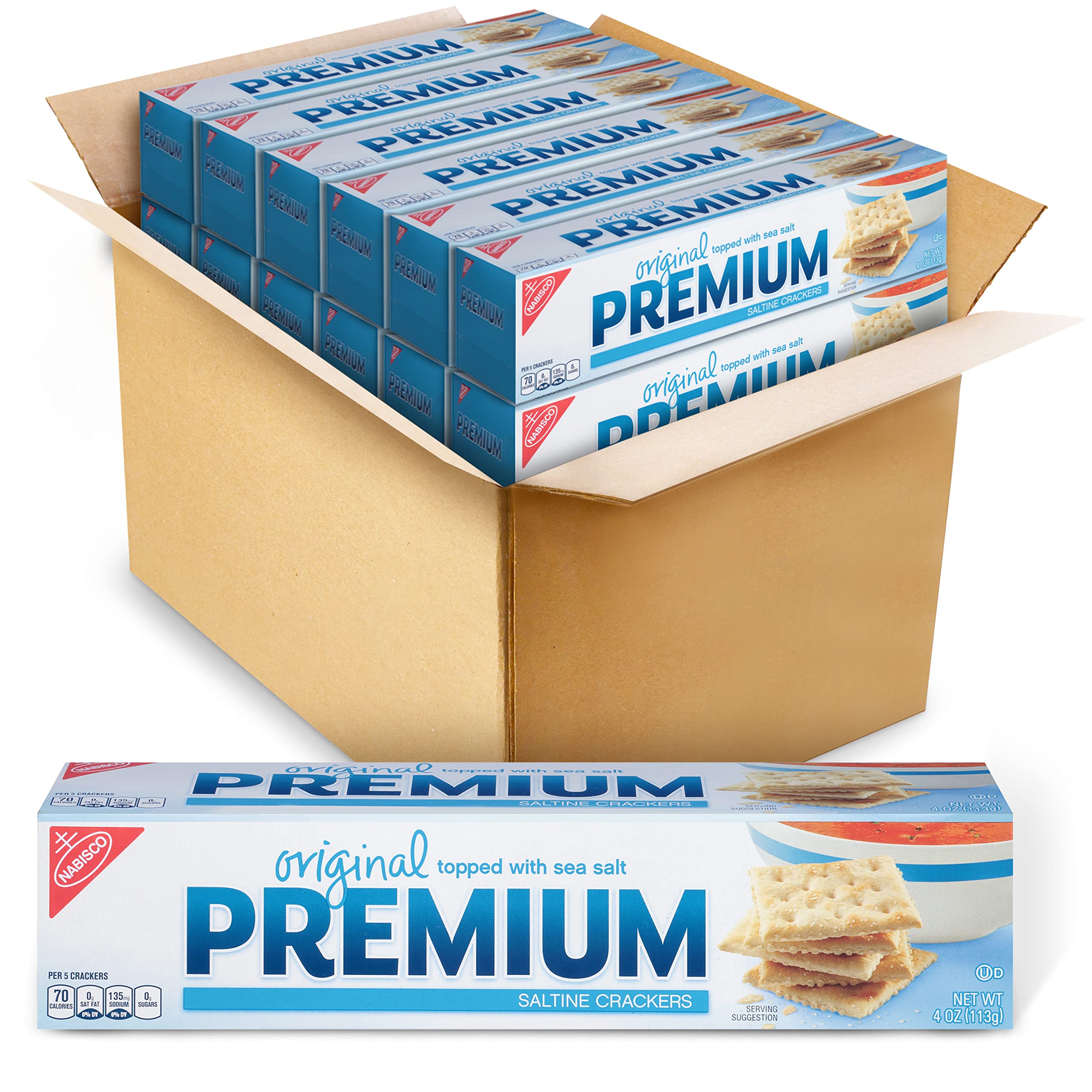 Quality Premium Saltine Crackers - Buy Now & Save