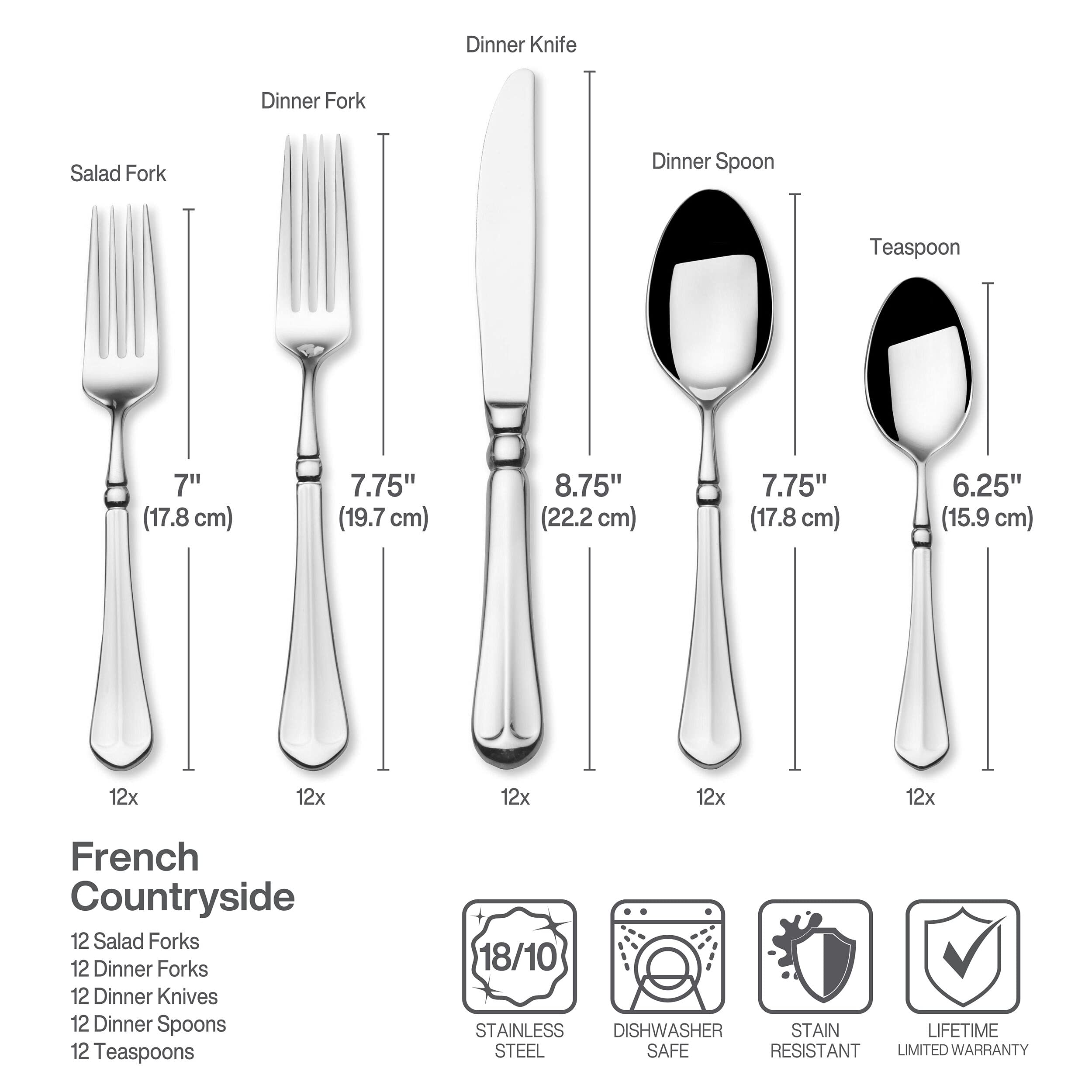 Quality Mikasa, Kyler Flatware Service - Free Shipping Available