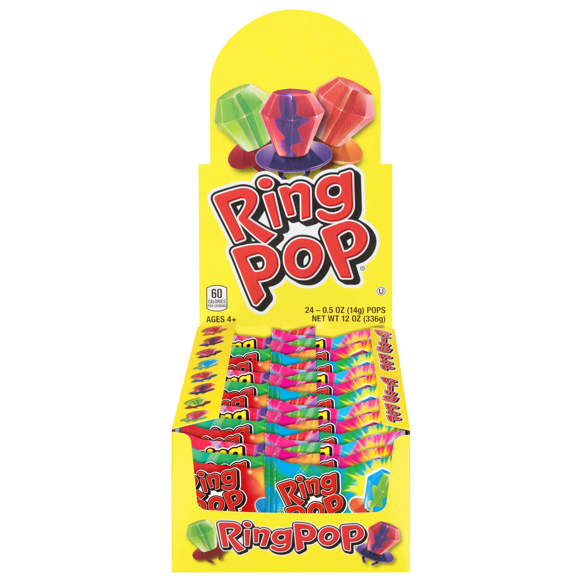 Quality Ring Pop Individually Wrapped Bulk Lollipop- Variety Party Pack