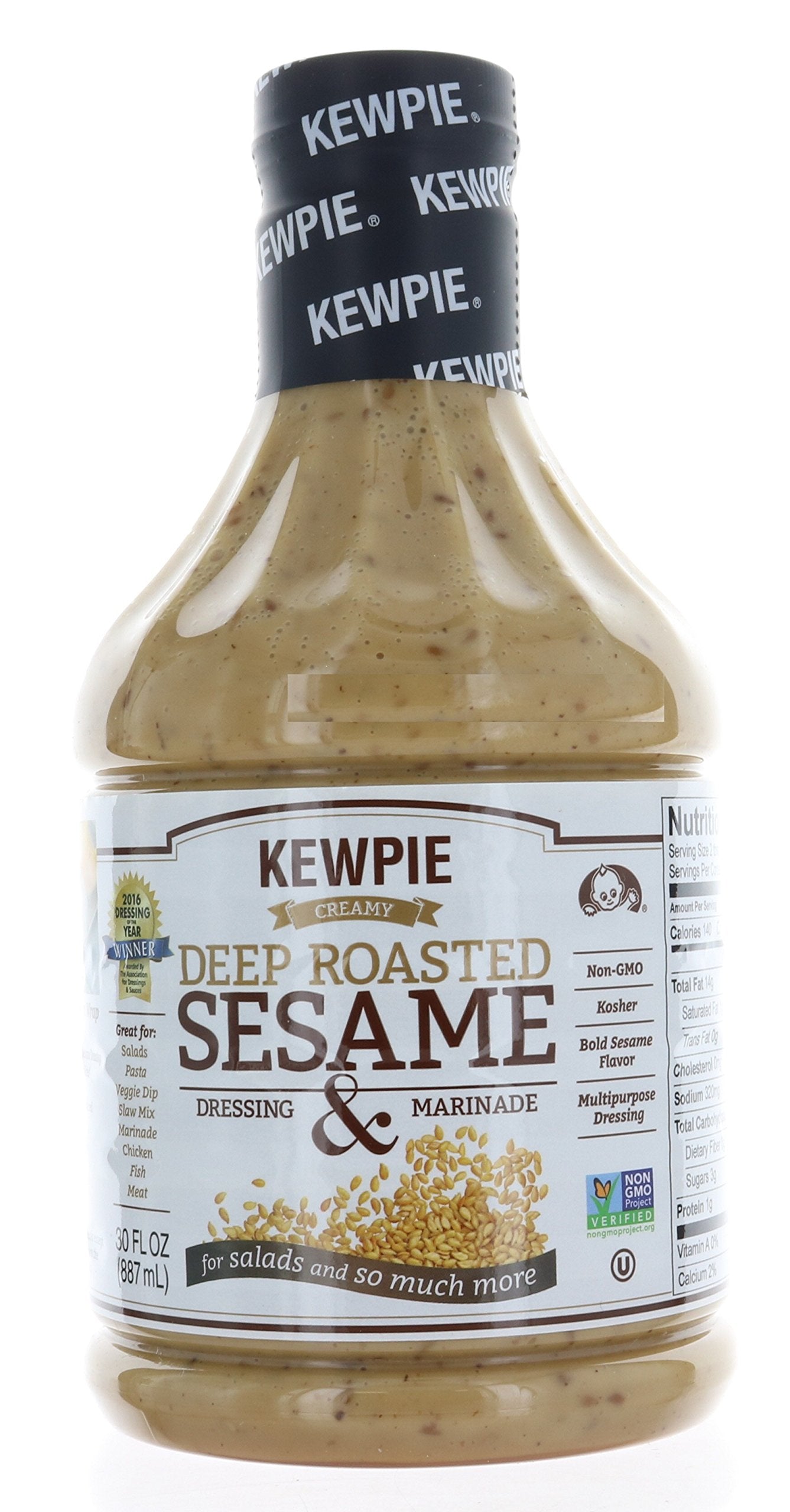 Premium Kewpie DEEP-ROASTED SESAME DRESSING (16.9OZ) - Best Price Guaranteed