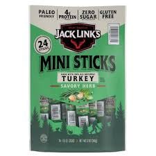 Quality Jacks Link’s Savory Herb Mini Turkey Stick, 0.5 oz., 24 pk.