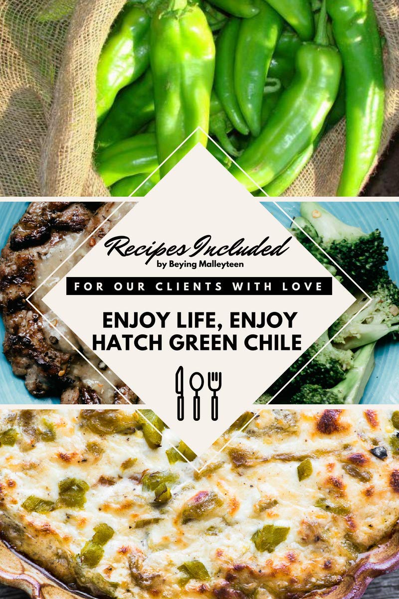 Quality 505 Southwestern 16oz jars Diced Flame Roasted Green Hatch Chile – Medium (4 pack) with Recipes (by Beying Malleyteen)