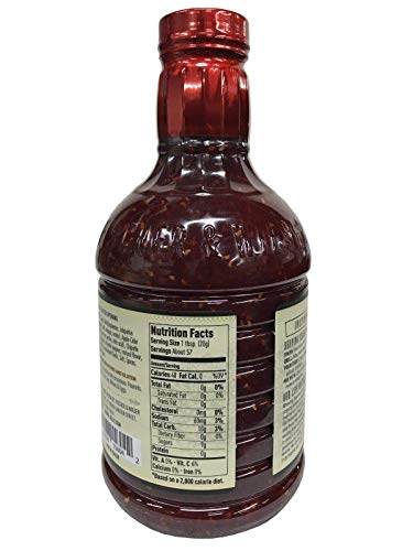 Premium Fischer and Wieser Razzpotle Roasted Raspberry Chipotle Sauce, 40-Ounce Bottle
