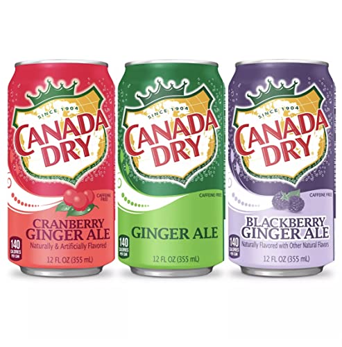 Premium Canada Dry Winter Variety Pack, 12 Ounce (36 Pack) - Limited Time Offer