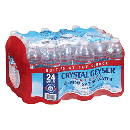 Premium Crystal Geyser Natural Alpine Spring Water - Free Shipping Available