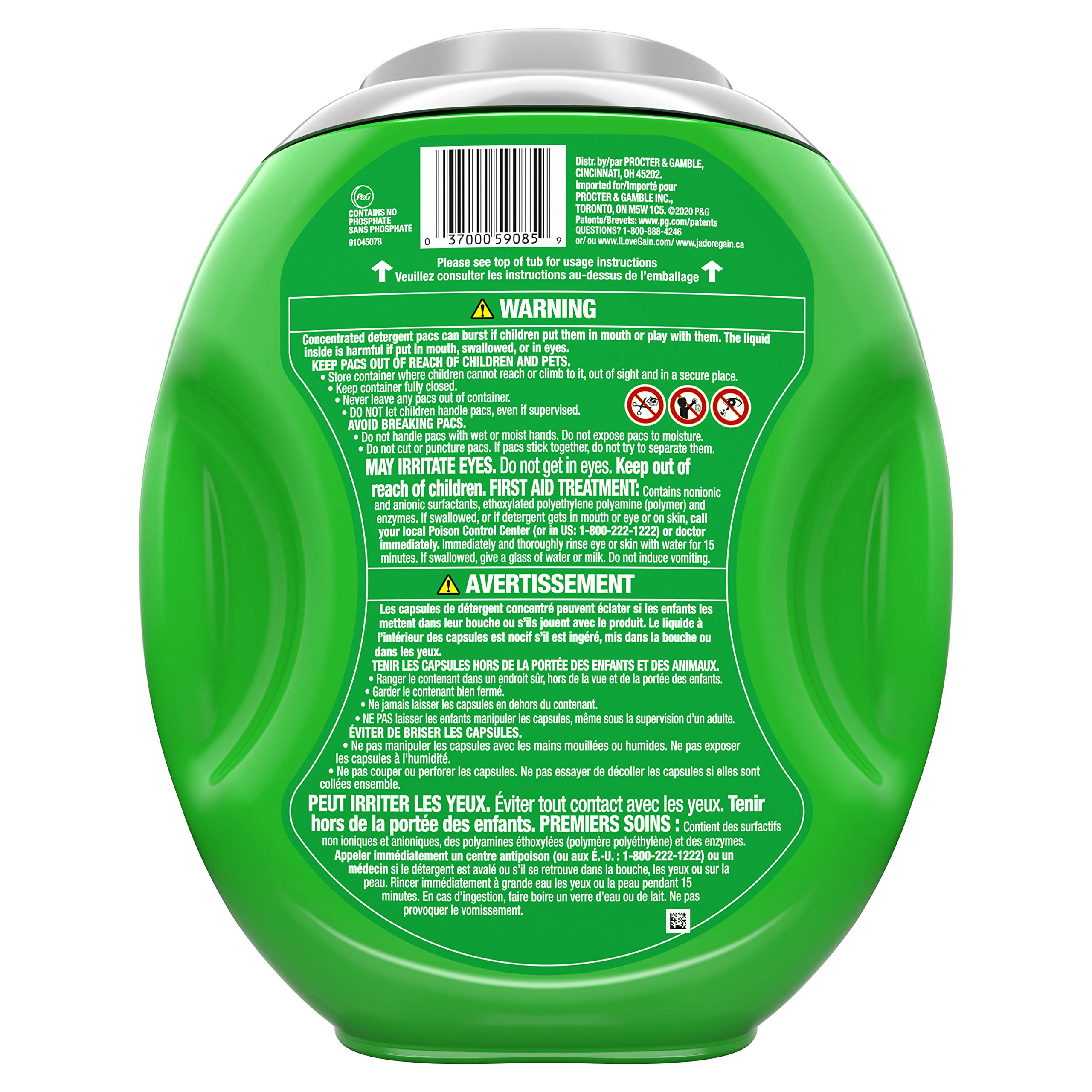 Quality Gain flings! Laundry Detergent Soap Pacs - Best Price Guaranteed