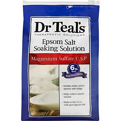 Quality VELCRO Brand Dr. Teal's Epsom Salt, 6 Pounds (2 Count)