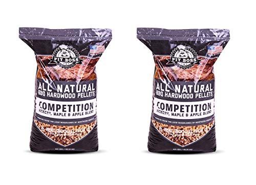 Premium JN Pit Boss Competition Blend BBQ Pellets - 40 lb - (2-Pack)