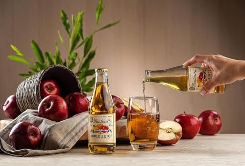 Premium Martinelli's Sparkling Apple Juice, 10 Ounce (Pack of 12)