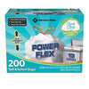 Quality Members Mark 13 Gal Power Flex, Leak Protection, Tall Kitchen Simple Fit Drawstring Bags (1 Pack, Fresh Clean Scent), 1count