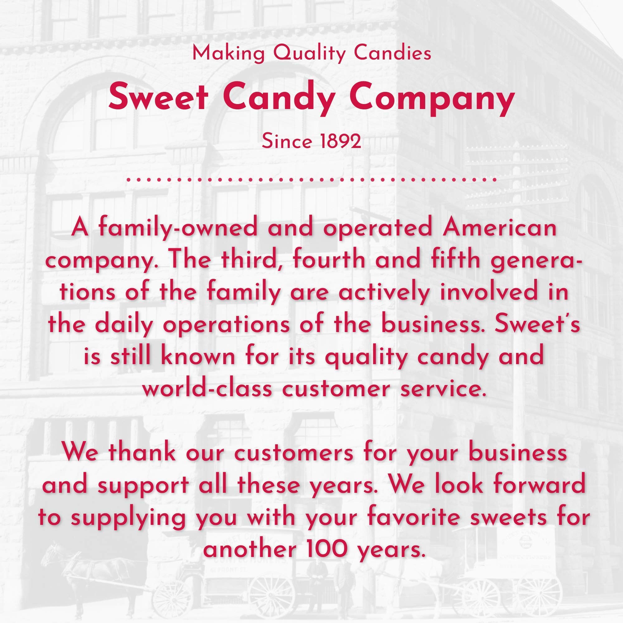 Quality Sweet Candy Company Salt Water Taffy - Salt Water Taffy Candy Bulk, Old Fashioned Assorted Flavors, Soft and Chewy Candy Mix, Gluten Free Variety Pack - 3 lb Bag