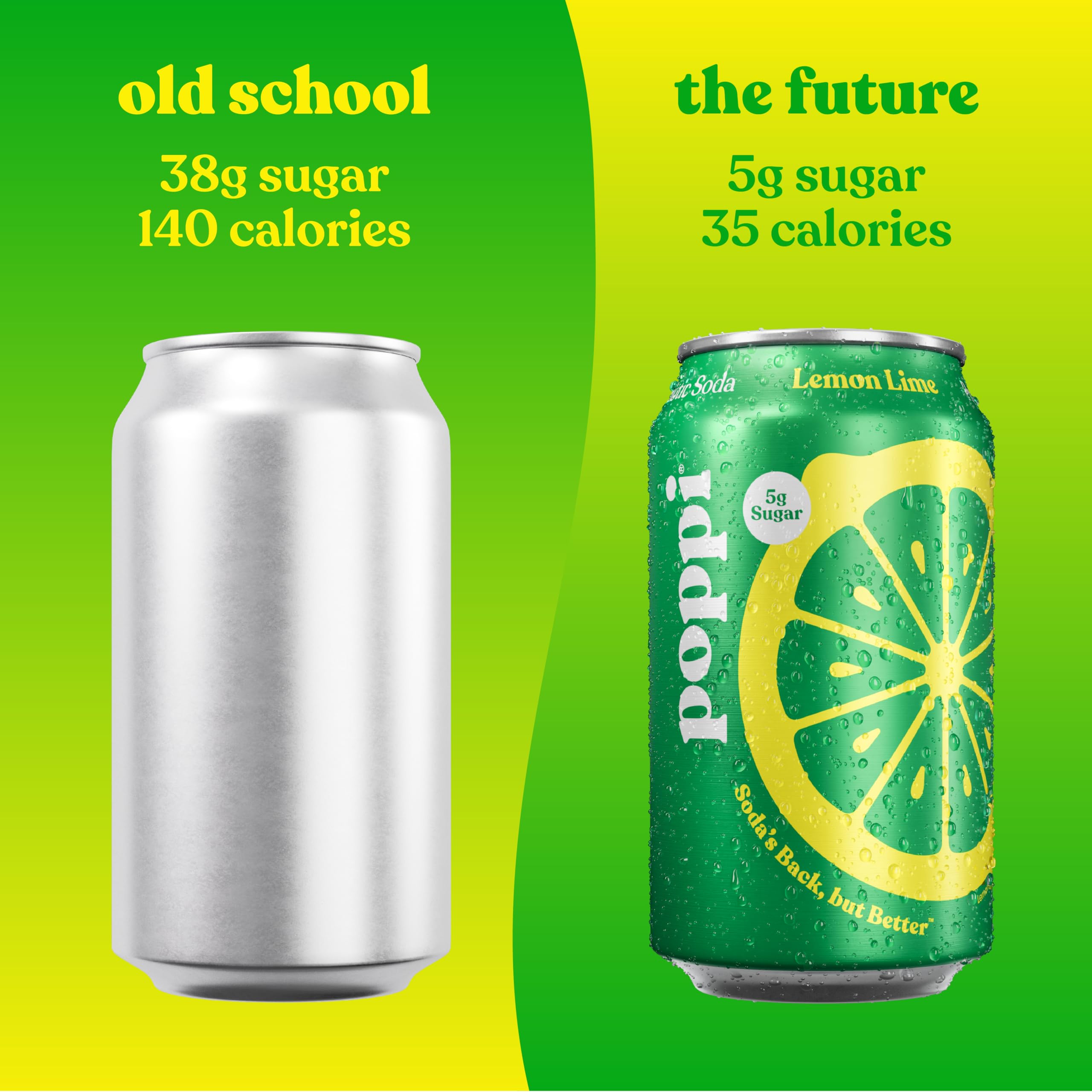 Premium poppi Prebiotic Soda 12 Fl Oz - Limited Time Offer