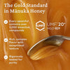 Quality Comvita Manuka Honey UMF 20+ (MGO 829+) - Raw Manuka Honey New Zealand, Pure & Unpasteurized, Superfood for Immune Health, Use in Tea, Wild, Monofloral, Non-GMO - 250g (8.8 oz)