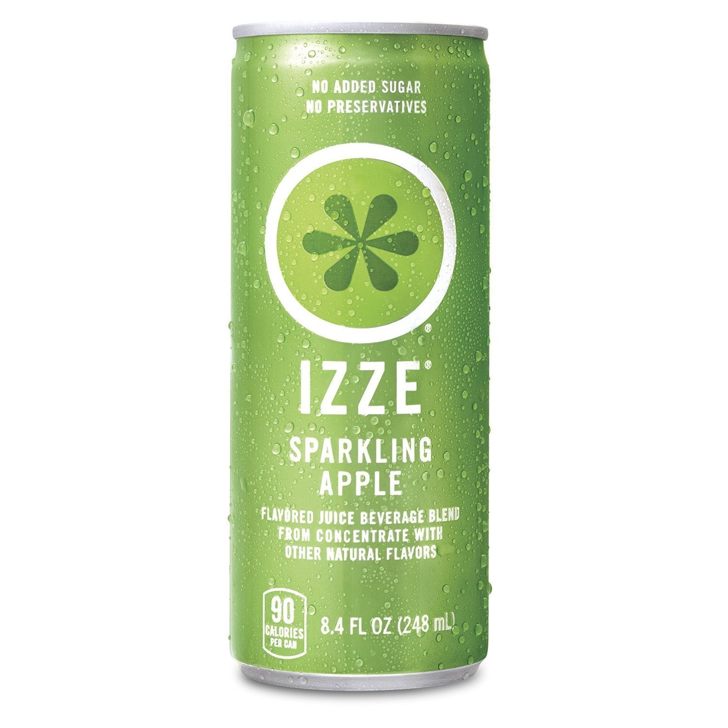 Premium IZZE Sparkling Juice 4 Flavor Variety Pack, 8.4 Fl Oz (Pack of 24)