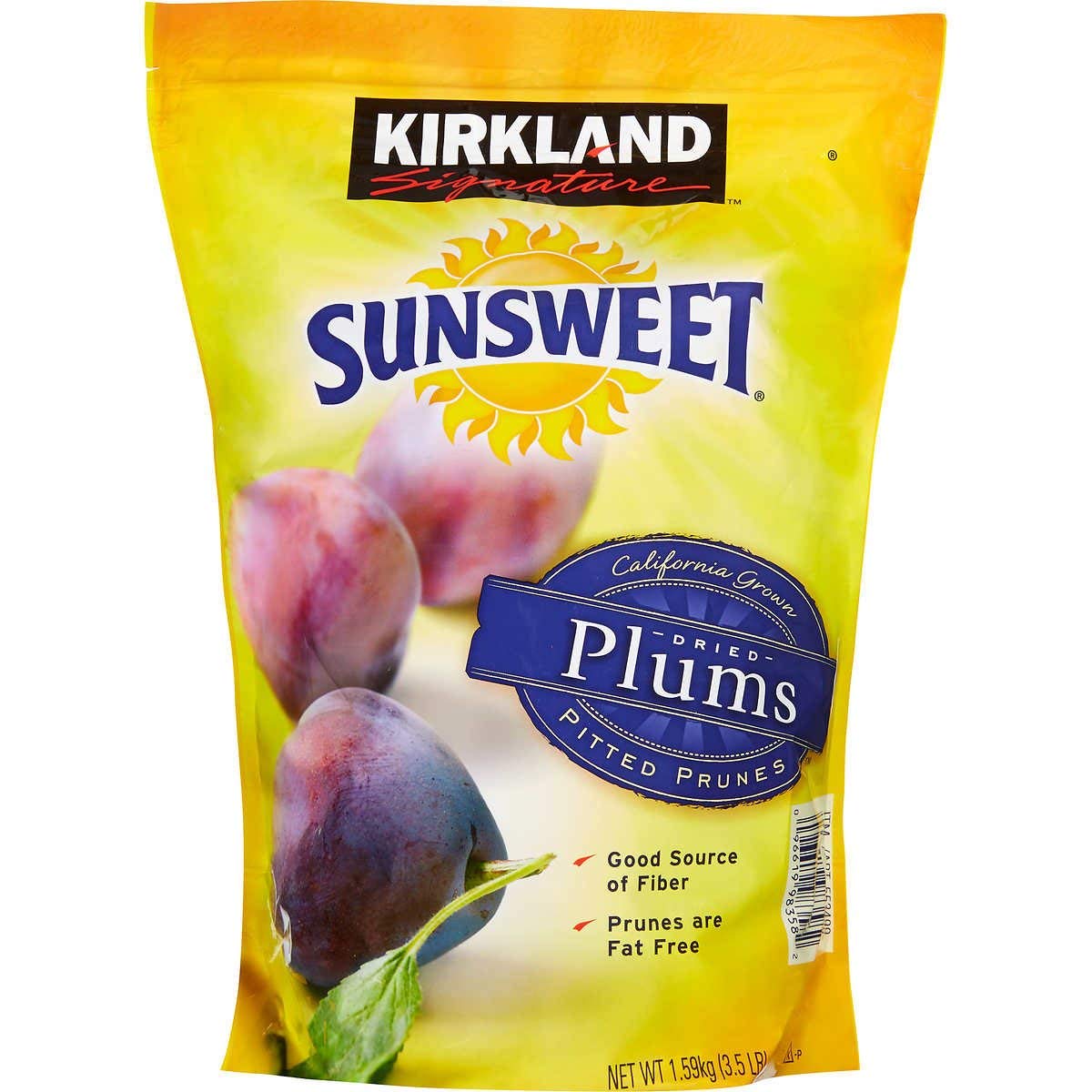 Quality Signature's Dried Plums Pitted Prunes, 3.5 Pounds - Best Price Guaranteed