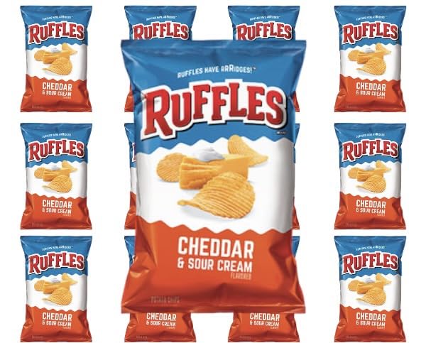 Quality Ruffles Cheddar & Sour Cream - 10 Count - Limited Time Offer