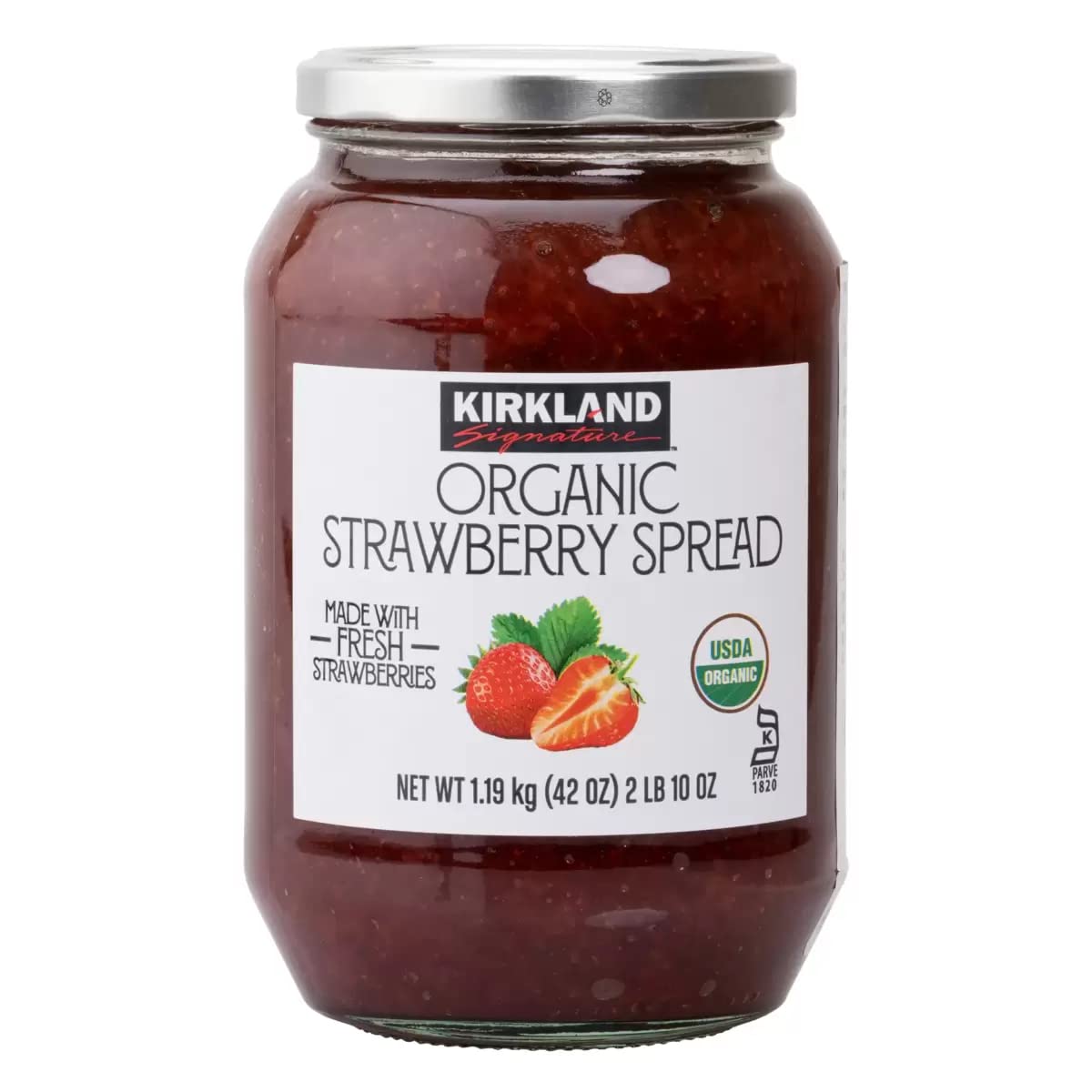 Kirkland Signature Organic Strawberry Spread, 42 Ounce